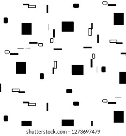 Halftone monochrome texture background. Abstract vintage black and white vector illustration Texture