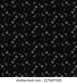 Halftone monochrome texture background. Abstract vintage black and white vector illustration Texture