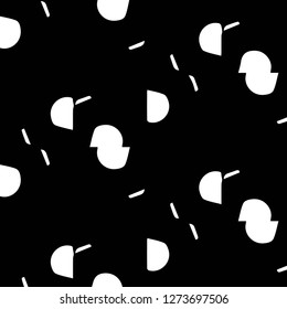 Halftone monochrome texture background. Abstract vintage black and white vector illustration Texture