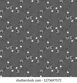 Halftone monochrome texture background. Abstract vintage black and white vector illustration Texture
