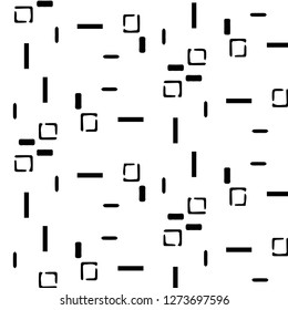 Halftone monochrome texture background. Abstract vintage black and white vector illustration Texture