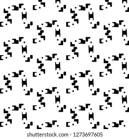 Halftone monochrome texture background. Abstract vintage black and white vector illustration Texture