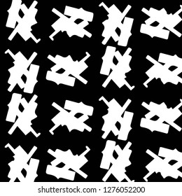 Halftone monochrome texture background. Abstract vintage black and white vector illustration Texture
