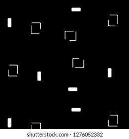 Halftone monochrome texture background. Abstract vintage black and white vector illustration Texture
