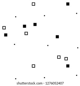 Halftone monochrome texture background. Abstract vintage black and white vector illustration Texture
