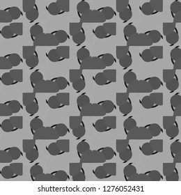 Halftone monochrome texture background. Abstract vintage black and white vector illustration Texture
