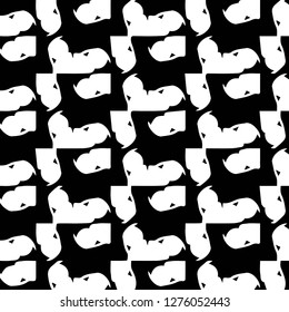Halftone monochrome texture background. Abstract vintage black and white vector illustration Texture
