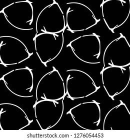 Halftone monochrome texture background. Abstract vintage black and white vector illustration Texture
