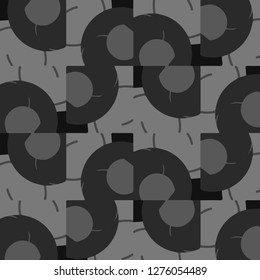 Halftone monochrome texture background. Abstract vintage black and white vector illustration Texture

