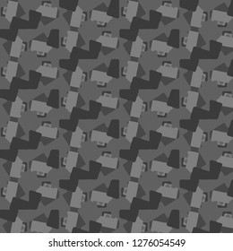 Halftone monochrome texture background. Abstract vintage black and white vector illustration Texture
