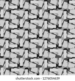 Halftone monochrome texture background. Abstract vintage black and white vector illustration Texture

