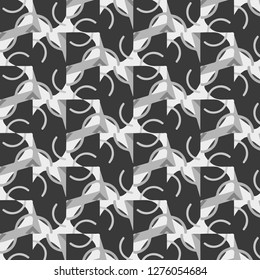 Halftone monochrome texture background. Abstract vintage black and white vector illustration Texture
