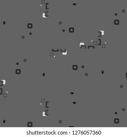 Halftone monochrome texture background. Abstract vintage black and white vector illustration Texture
