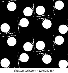 Halftone monochrome texture background. Abstract vintage black and white vector illustration Texture
