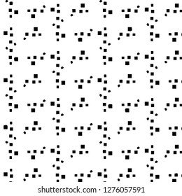 Halftone monochrome texture background. Abstract vintage black and white vector illustration Texture
