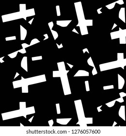 Halftone monochrome texture background. Abstract vintage black and white vector illustration Texture
