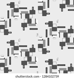 Halftone monochrome texture background. Abstract vintage black and white vector illustration Texture