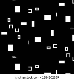 Halftone monochrome texture background. Abstract vintage black and white vector illustration Texture