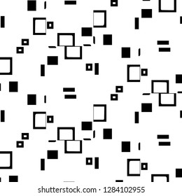 Halftone monochrome texture background. Abstract vintage black and white vector illustration Texture