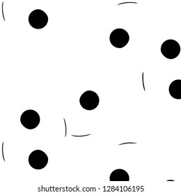 Halftone monochrome texture background. Abstract vintage black and white vector illustration Texture
