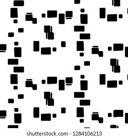 Halftone monochrome texture background. Abstract vintage black and white vector illustration Texture