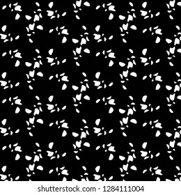 Halftone monochrome texture background. Abstract vintage black and white vector illustration Texture