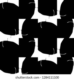 Halftone monochrome texture background. Abstract vintage black and white vector illustration Texture