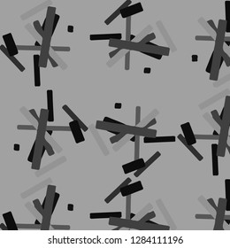 Halftone monochrome texture background. Abstract vintage black and white vector illustration Texture