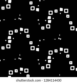 Halftone monochrome texture background. Abstract vintage black and white vector illustration Texture