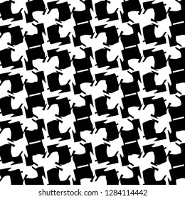 Halftone monochrome texture background. Abstract vintage black and white vector illustration Texture