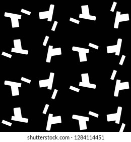 Halftone monochrome texture background. Abstract vintage black and white vector illustration Texture