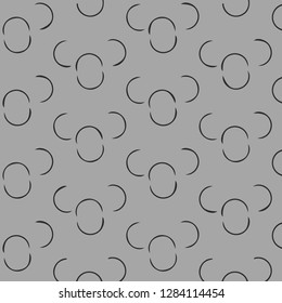 Halftone monochrome texture background. Abstract vintage black and white vector illustration Texture