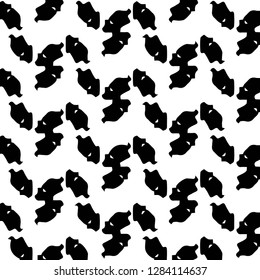Halftone monochrome texture background. Abstract vintage black and white vector illustration Texture