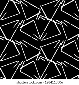 Halftone monochrome texture background. Abstract vintage black and white vector illustration Texture