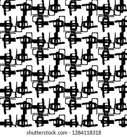 Halftone monochrome texture background. Abstract vintage black and white vector illustration Texture