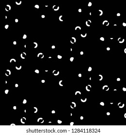 Halftone monochrome texture background. Abstract vintage black and white vector illustration Texture