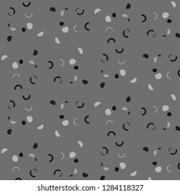 Halftone monochrome texture background. Abstract vintage black and white vector illustration Texture