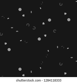 Halftone monochrome texture background. Abstract vintage black and white vector illustration Texture