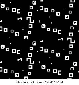 Halftone monochrome texture background. Abstract vintage black and white vector illustration Texture