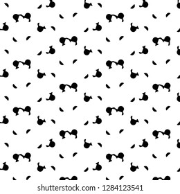 Halftone monochrome texture background. Abstract vintage black and white vector illustration Texture