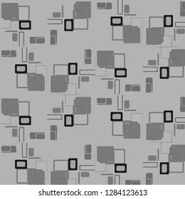 Halftone monochrome texture background. Abstract vintage black and white vector illustration Texture