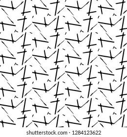 Halftone monochrome texture background. Abstract vintage black and white vector illustration Texture