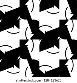 Halftone monochrome texture background. Abstract vintage black and white vector illustration Texture
