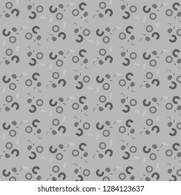 Halftone monochrome texture background. Abstract vintage black and white vector illustration Texture