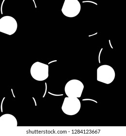 Halftone monochrome texture background. Abstract vintage black and white vector illustration Texture
