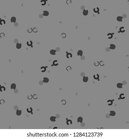 Halftone monochrome texture background. Abstract vintage black and white vector illustration Texture