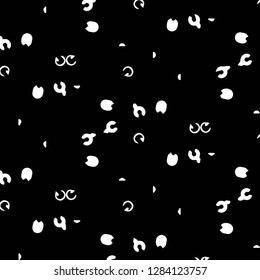 Halftone monochrome texture background. Abstract vintage black and white vector illustration Texture
