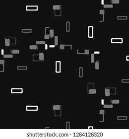 Halftone monochrome texture background. Abstract vintage black and white vector illustration Texture