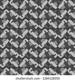 Halftone monochrome texture background. Abstract vintage black and white vector illustration Texture