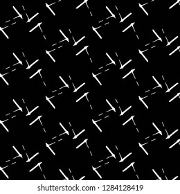 Halftone monochrome texture background. Abstract vintage black and white vector illustration Texture